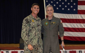 Adm. Steve Koehler, commander, U.S. Pacific Fleet, tours Diego Garcia