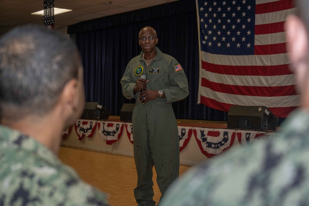 Adm. Steve Koehler, commander, U.S. Pacific Fleet, tours Diego Garcia