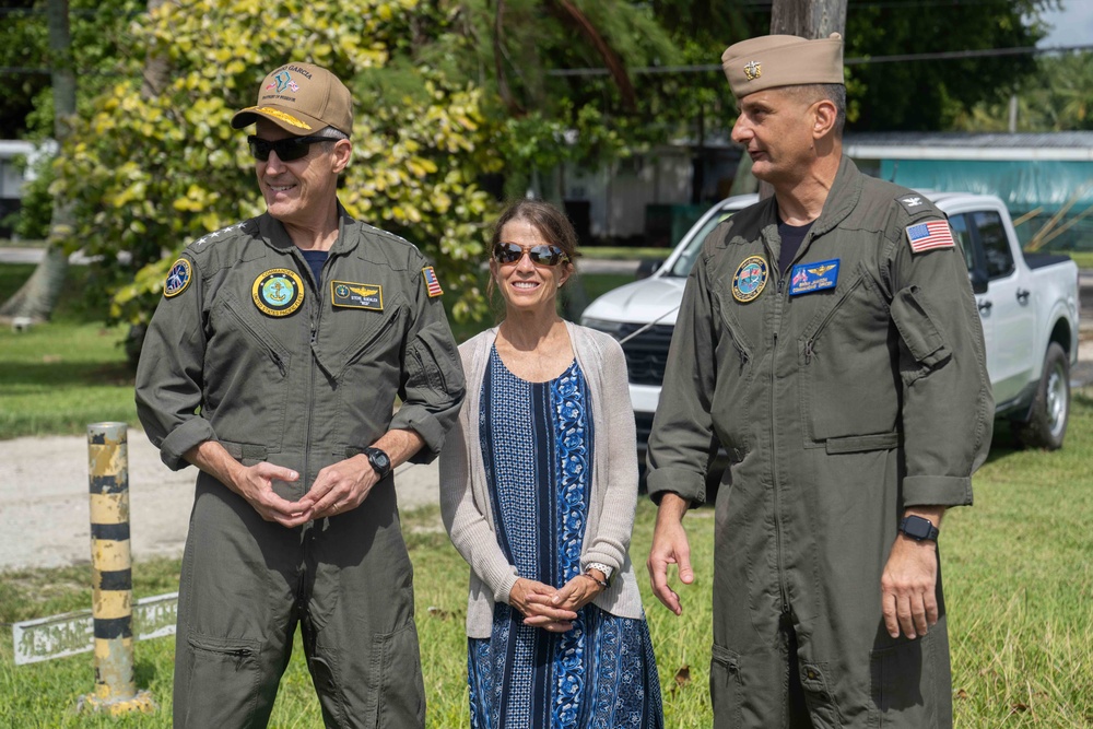 Adm. Steve Koehler, commander, U.S. Pacific Fleet, tours Diego Garcia