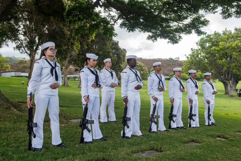 SEA2 John George Bock Jr. Interment Ceremony at NMCP