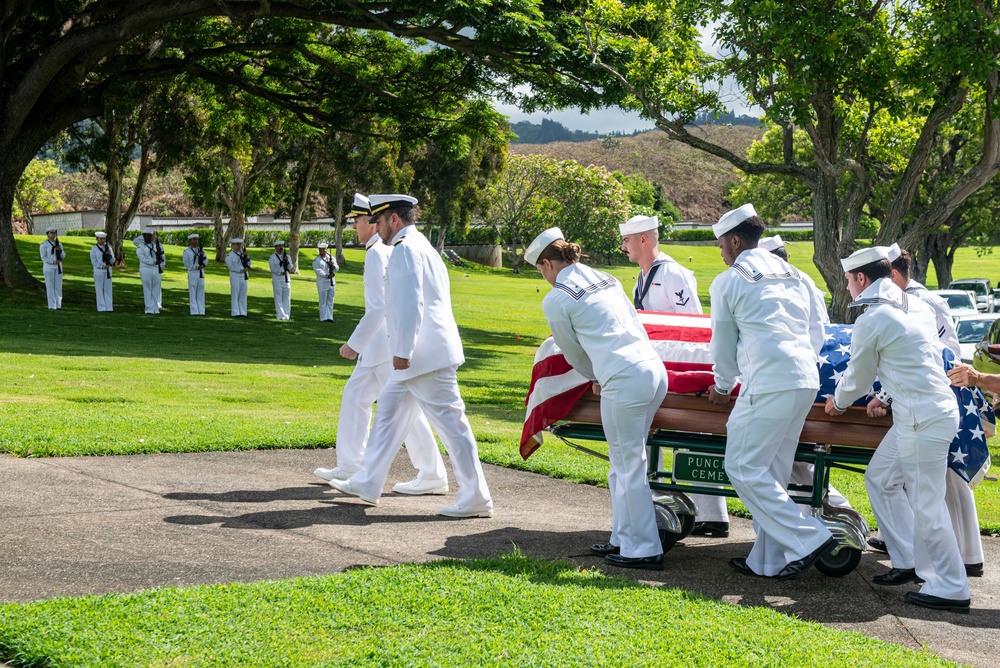 SEA2 John George Bock Jr. Interment Ceremony at NMCP
