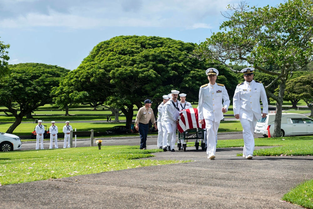 SEA2 John George Bock Jr. Interment Ceremony at NMCP