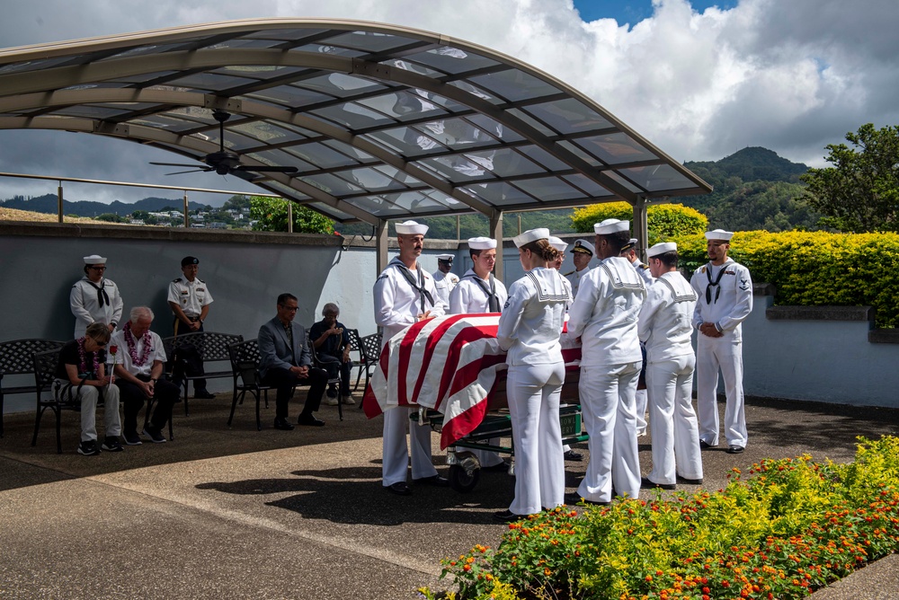 SEA2 John George Bock Jr. Interment Ceremony at NMCP