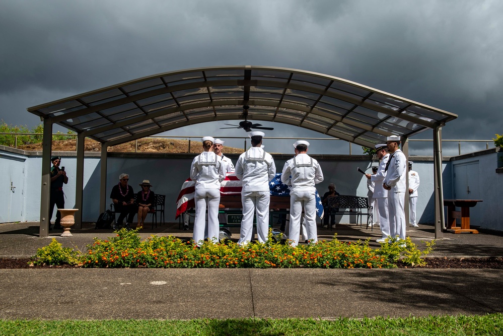 SEA2 John George Bock Jr. Interment Ceremony at NMCP