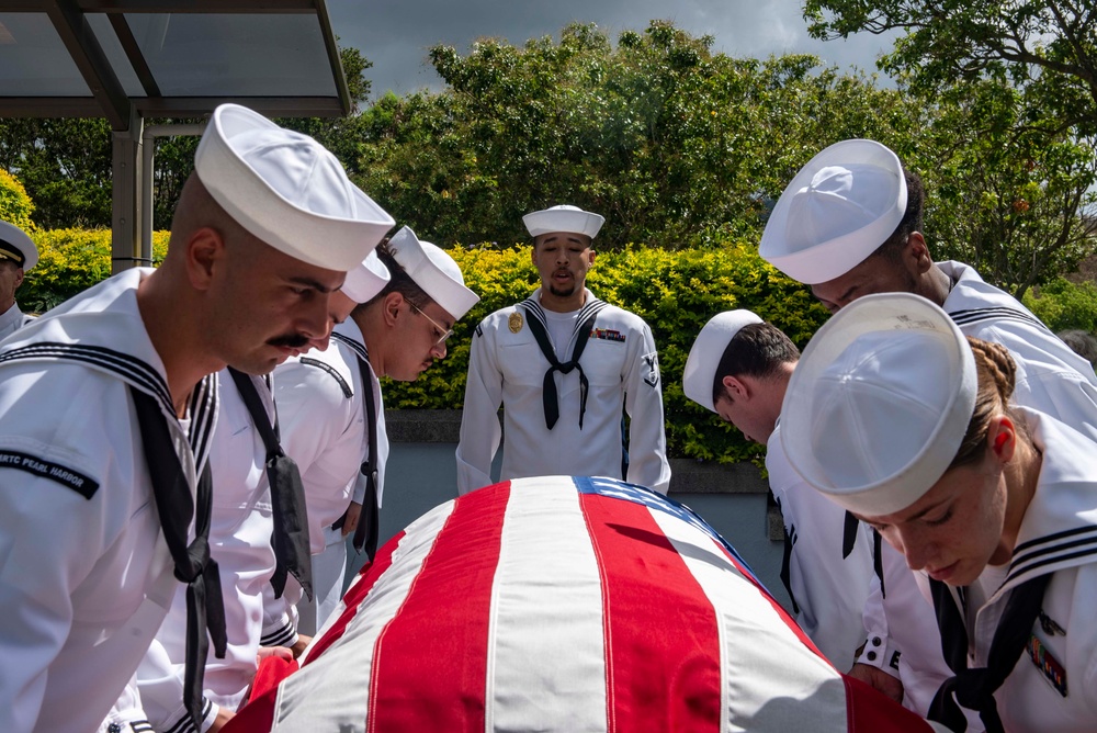 SEA2 John George Bock Jr. Interment Ceremony at NMCP