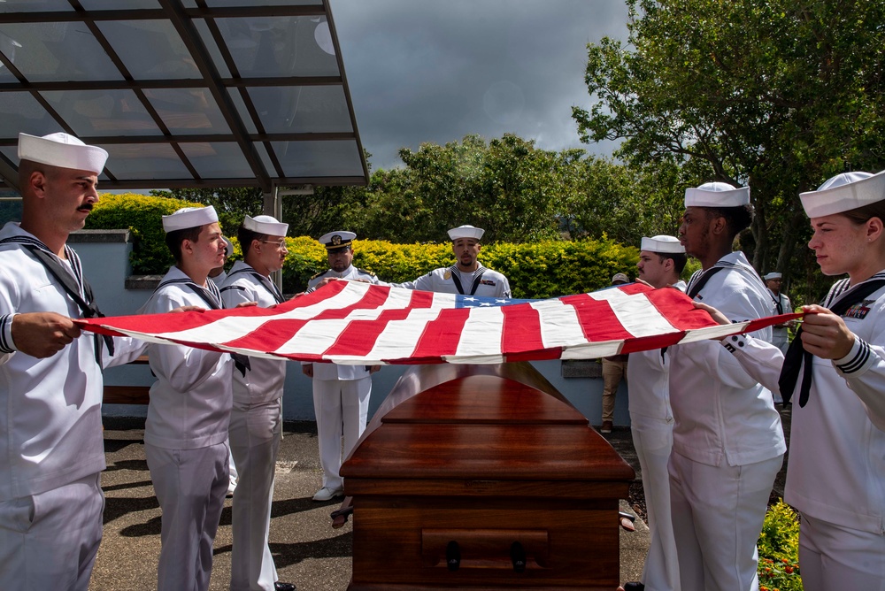 SEA2 John George Bock Jr. Interment Ceremony at NMCP