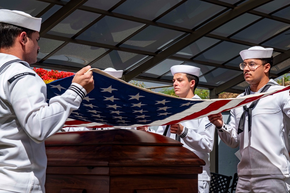 SEA2 John George Bock Jr. Interment Ceremony at NMCP