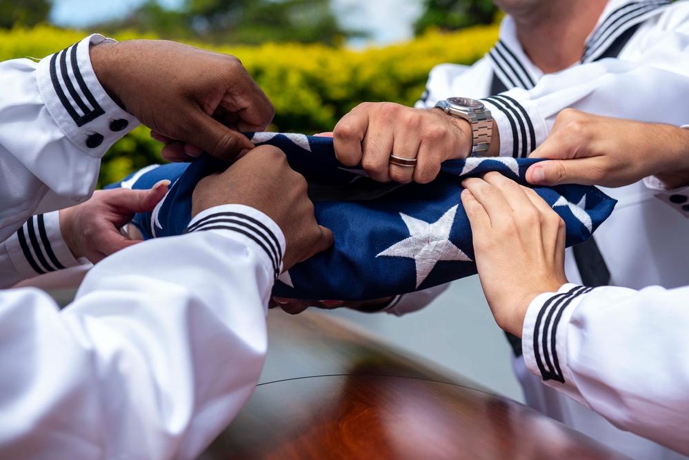 SEA2 John George Bock Jr. Interment Ceremony at NMCP