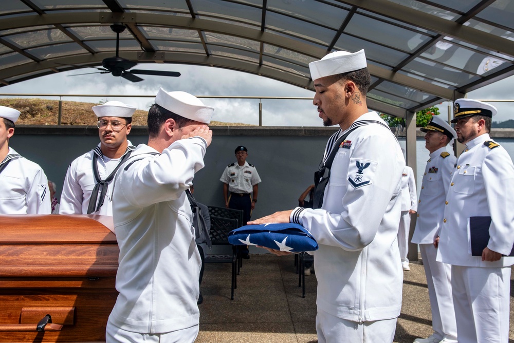 SEA2 John George Bock Jr. Interment Ceremony at NMCP