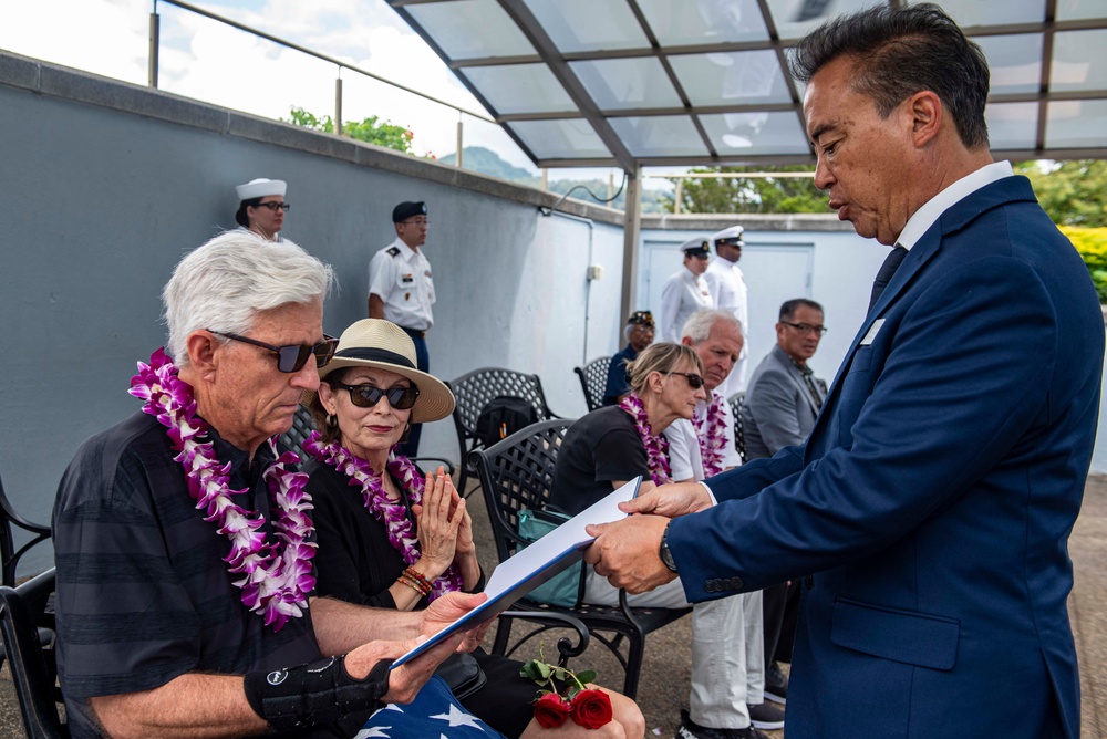SEA2 John George Bock Jr. Interment Ceremony at NMCP