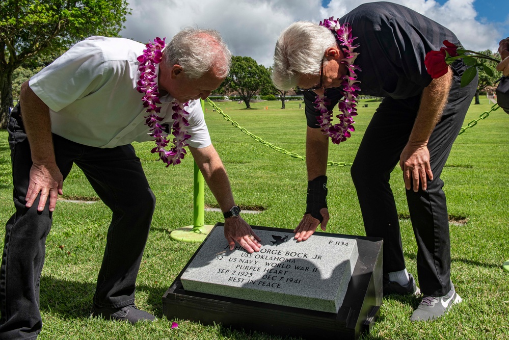 SEA2 John George Bock Jr. Interment Ceremony at NMCP