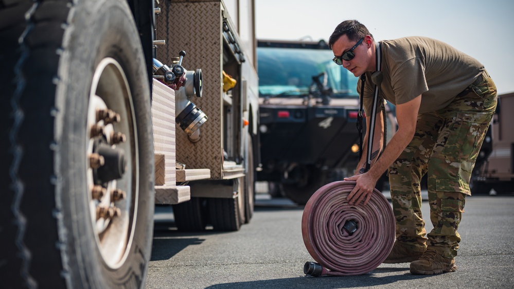 379th ECES firefighters host open house