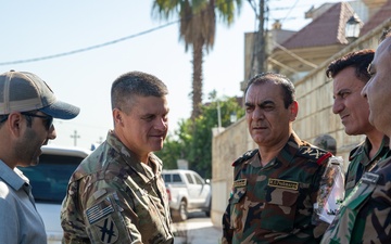 Peshmerga 3rd and 4th Division Command Post Exercise