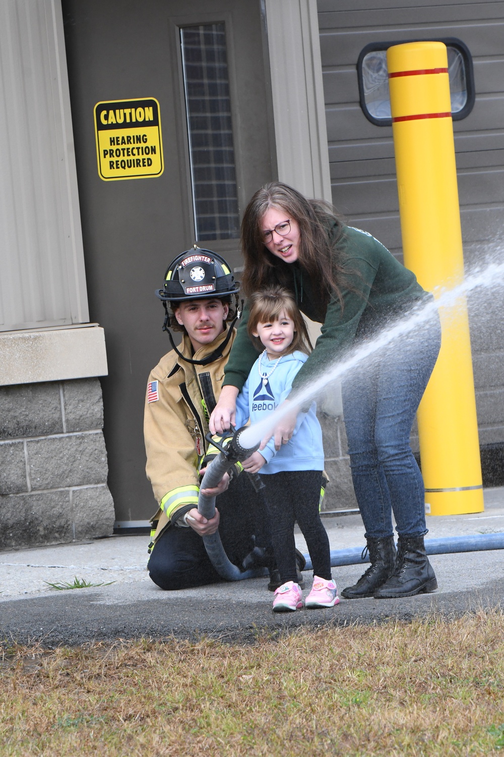 Fort Drum fire personnel promote safety during Fire Prevention Week