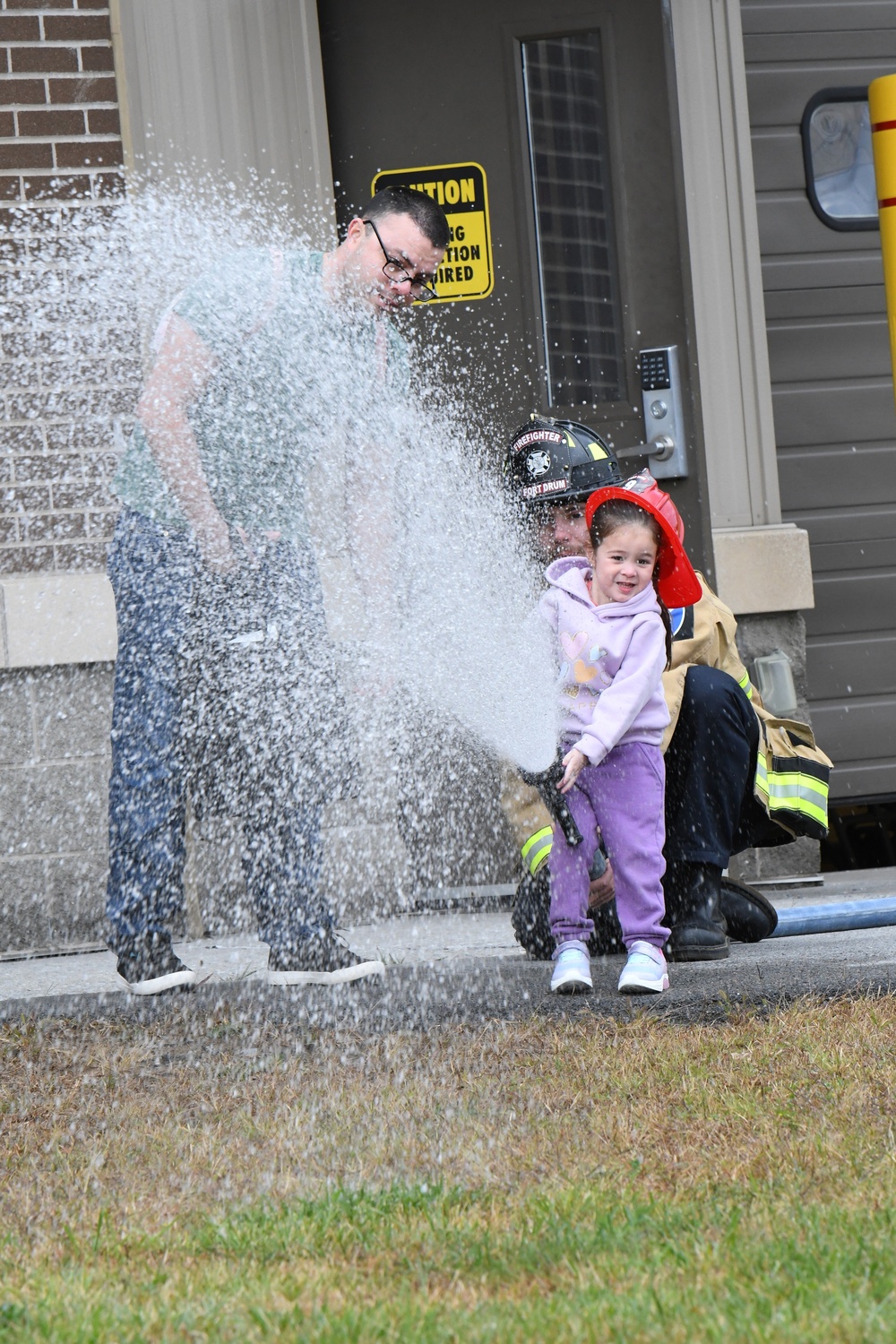 Fort Drum fire personnel promote safety during Fire Prevention Week