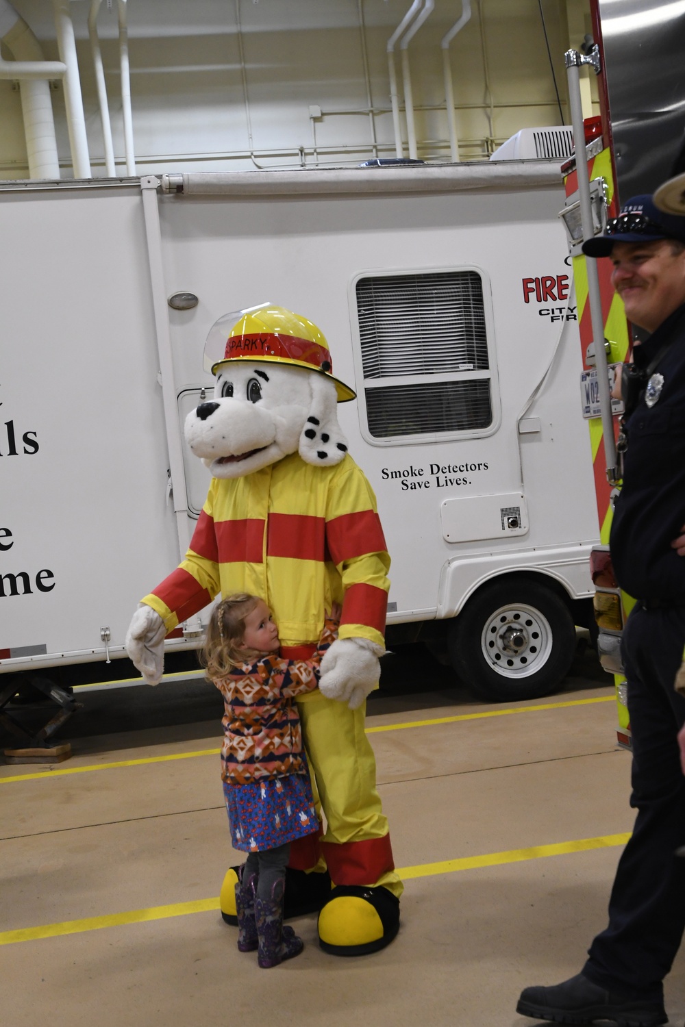 Fort Drum fire personnel promote safety during Fire Prevention Week