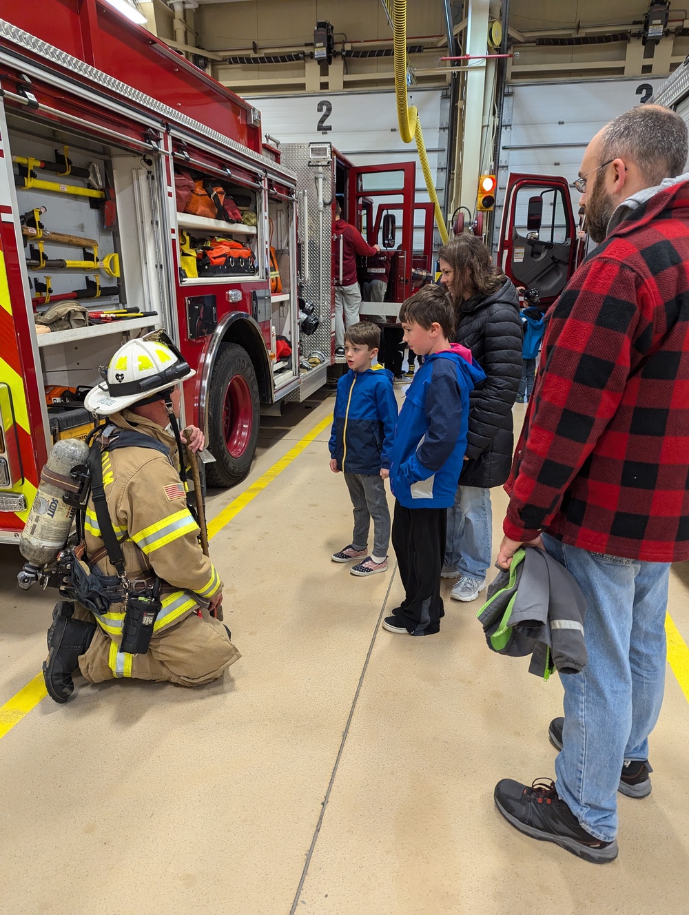 Fort Drum fire personnel promote safety during Fire Prevention Week