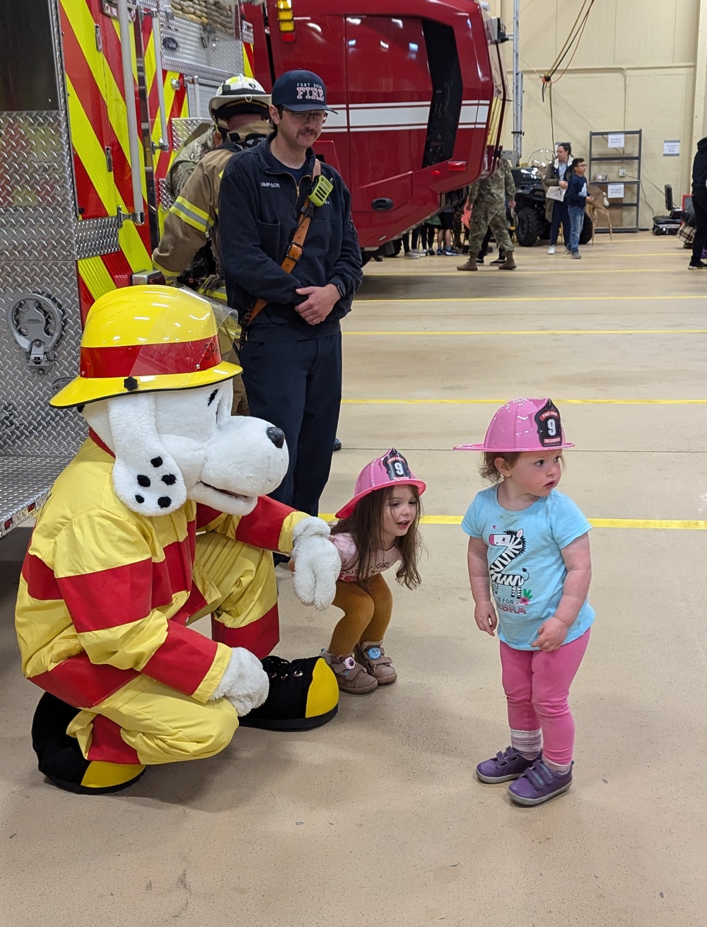 Fort Drum fire personnel promote safety during Fire Prevention Week