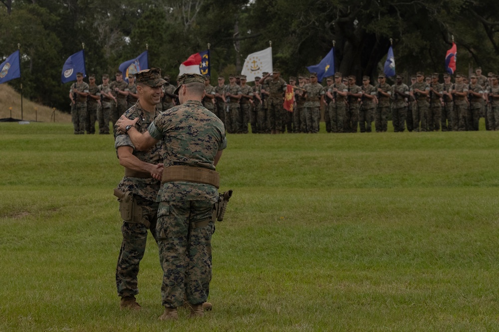 Upholding Tradition: 3rd Battalion, 2d Marine Regiment, 2d Marine Division Change of Command Ceremony