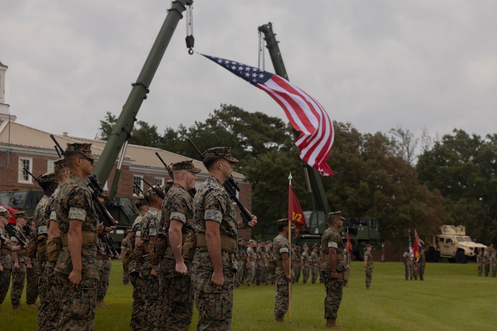 Upholding Tradition: 3rd Battalion, 2d Marine Regiment, 2d Marine Division Change of Command Ceremony