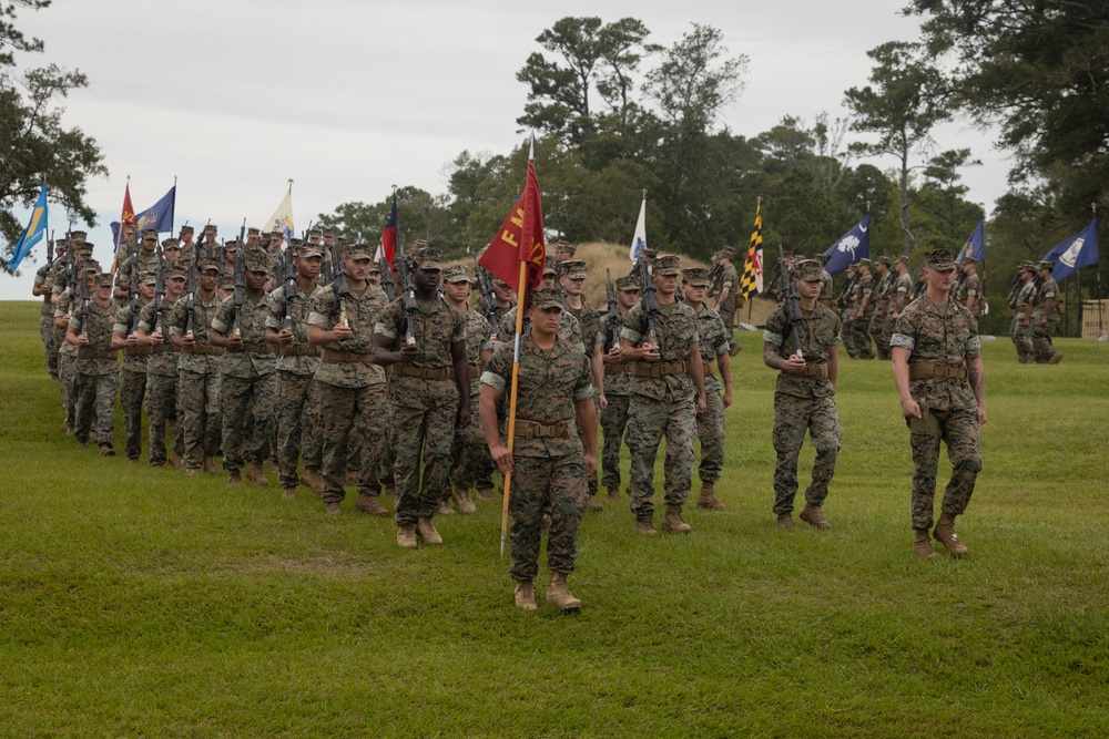 Upholding Tradition: 3rd Battalion, 2d Marine Regiment, 2d Marine Division Change of Command Ceremony