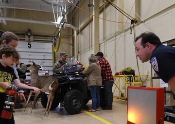 Fort Drum fire personnel promote safety during Fire Prevention Week