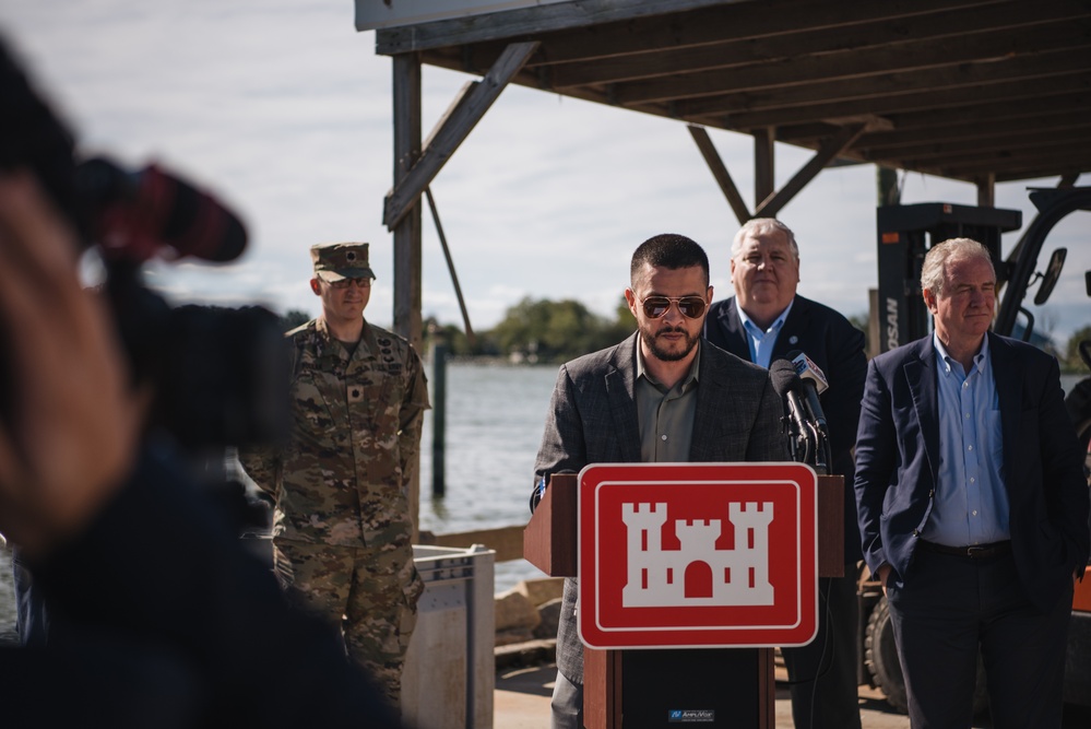 U.S. Army Corps of Engineers awards $40 million contract for Chesapeake Bay restoration project