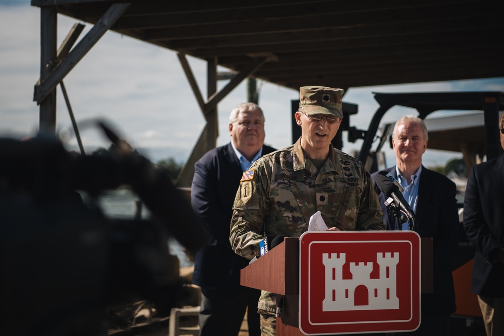 U.S. Army Corps of Engineers awards $40 million contract for Chesapeake Bay restoration project