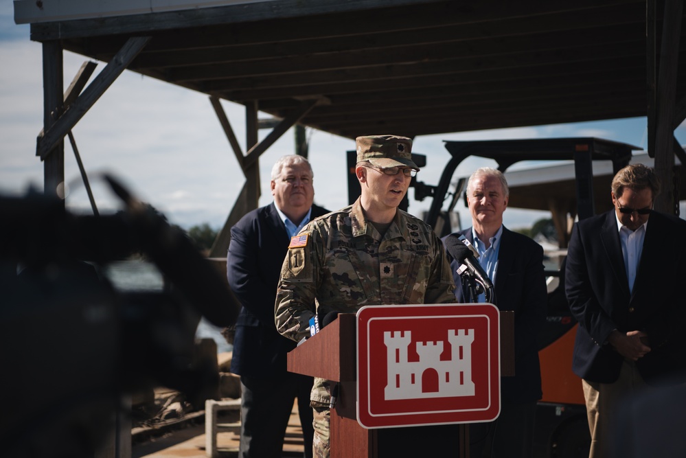 U.S. Army Corps of Engineers awards $40 million contract for Chesapeake Bay restoration project