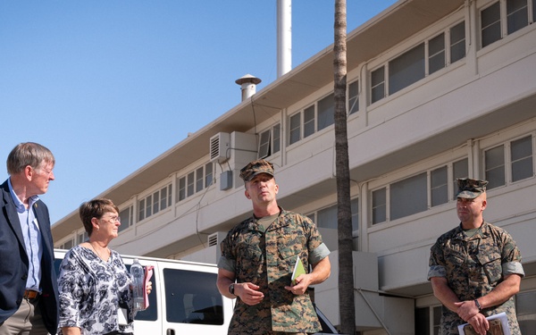 Arizona U.S. Congressman Paul Gosar tours MCAS Yuma