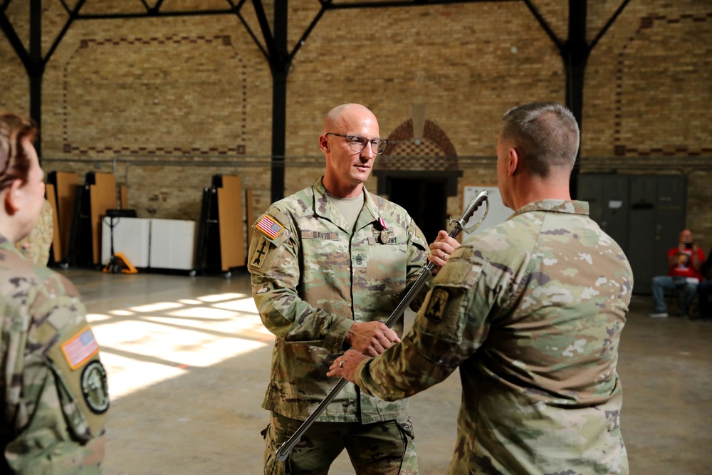 Wisconsin Army National Guard’s Iron Brigade welcomes new senior enlisted leader