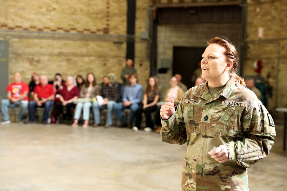 Wisconsin Army National Guard’s Iron Brigade welcomes new senior enlisted leader