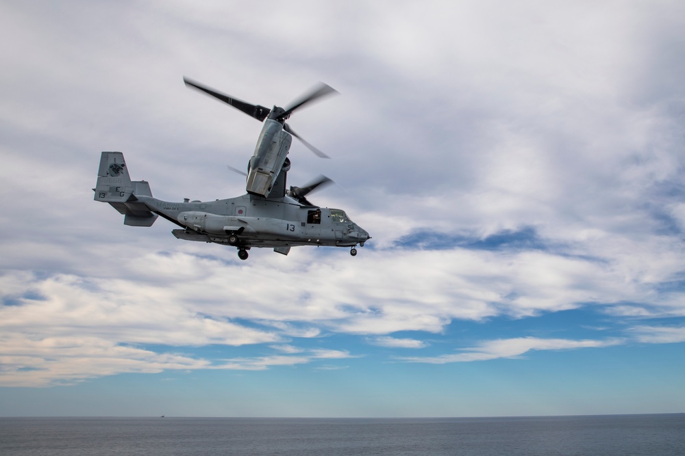 Flight Operations onboard USS Iwo Jima