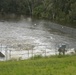 U.S. Army Corps of Engineers and South Florida Water Management work tirelessly to set up a pump system at Medard Reservoir to aid the flow of water to prevent flooding following Hurricane Milton on Oct. 10, 2024.