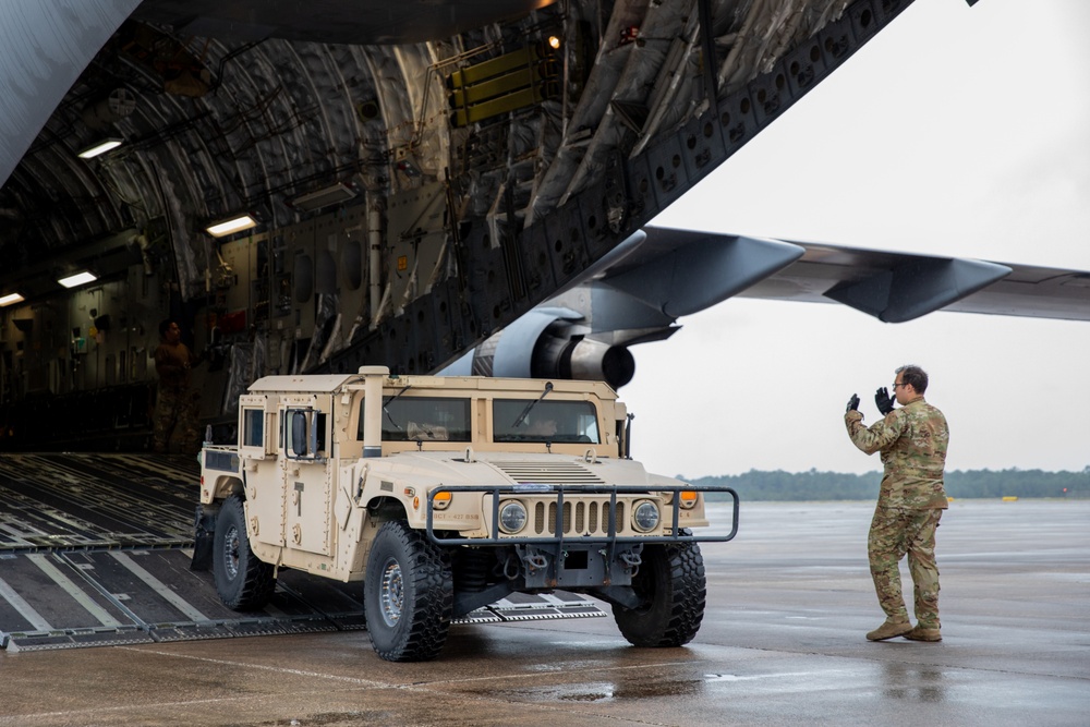 New York National Guard Soldiers deploy to Florida