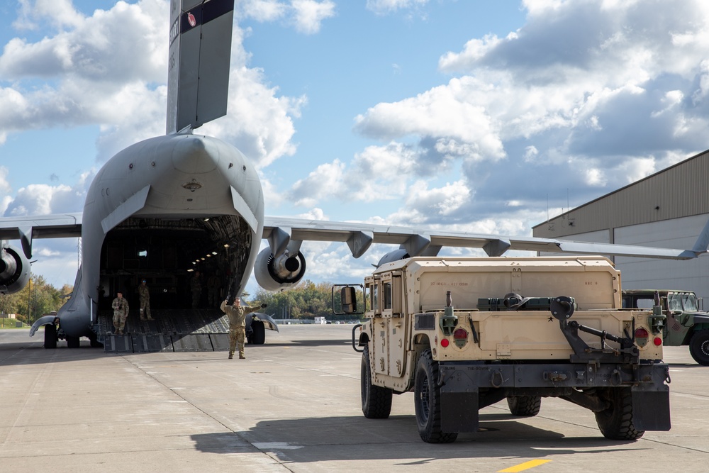 New York National Guard Soldiers deploy to Florida