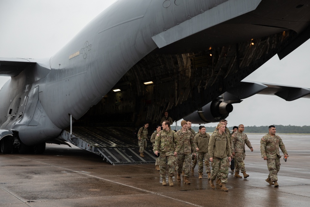 New York National Guard Soldiers deploy to Florida