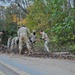 Screaming Eagles Support Road Clearance