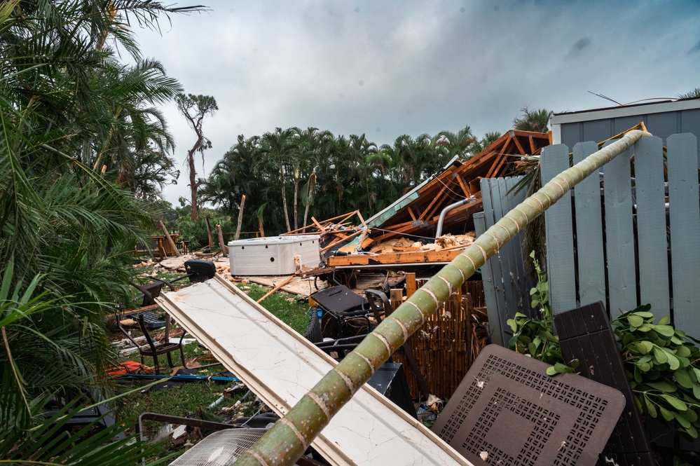 Florida, South Carolina Guard assist in search and rescue operations in tornado-torn east Florida in Milton aftermath