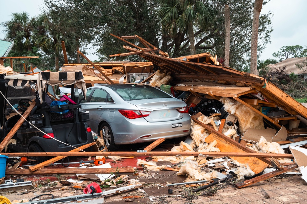 Florida, South Carolina Guard assist in search and rescue operations in tornado-torn east Florida in Milton aftermath