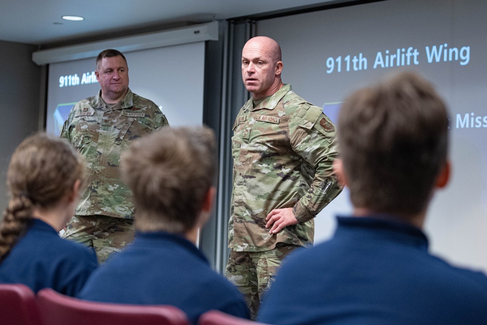 Cleared for Takeoff: Penn State cadets fly high with the 911th Airlift Wing