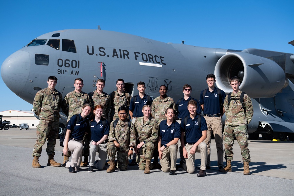 Cleared for Takeoff: Penn State cadets fly high with the 911th Airlift Wing