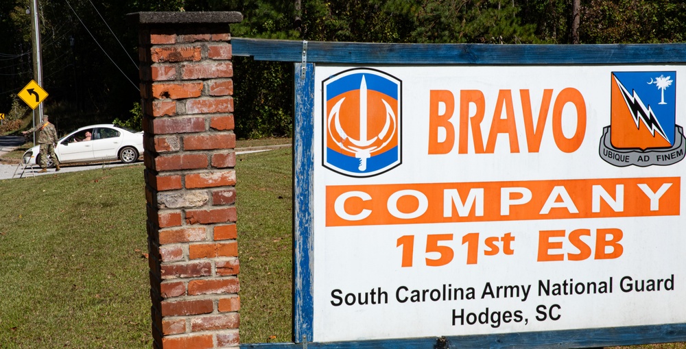 Aiding fellow South Carolinians