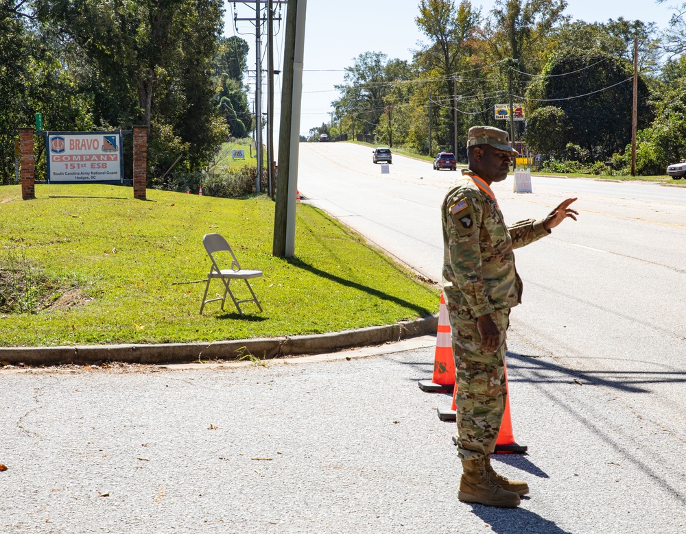 Aiding fellow South Carolinians