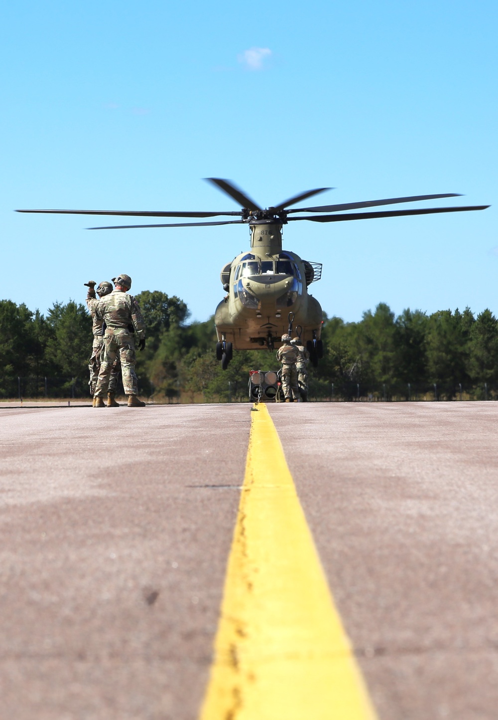 89B sling-load training operations at Fort McCoy