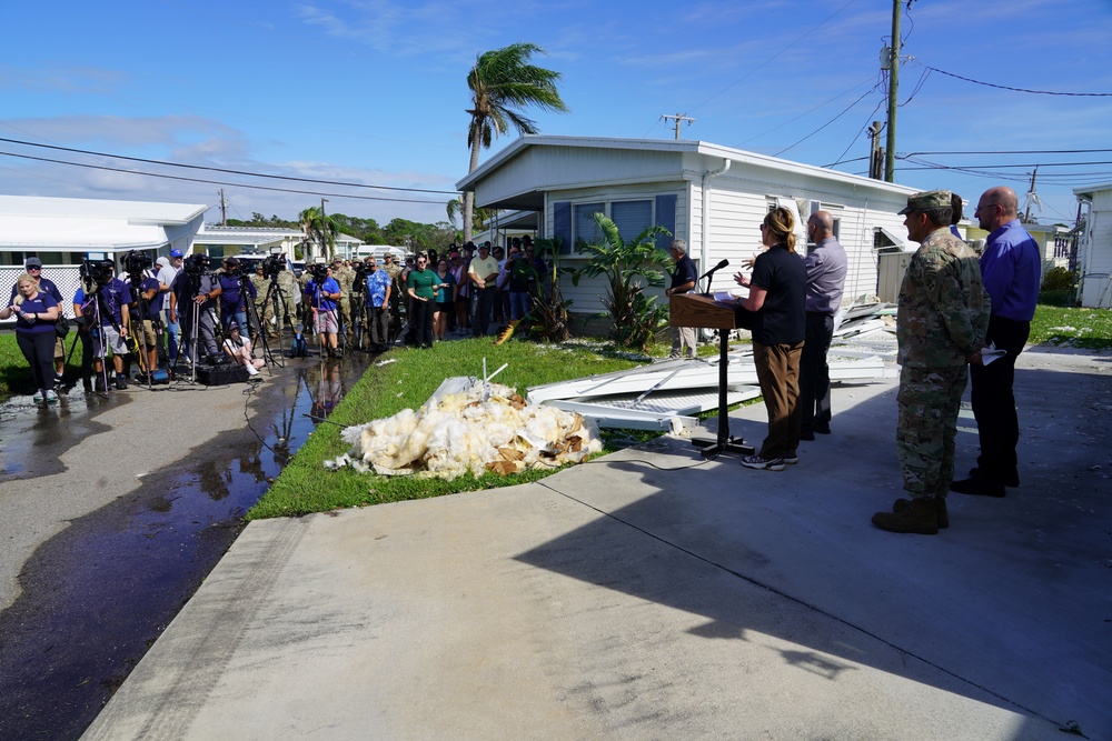 FEMA Administrator Criswell Leads the Federal Response to Hurricane Milton