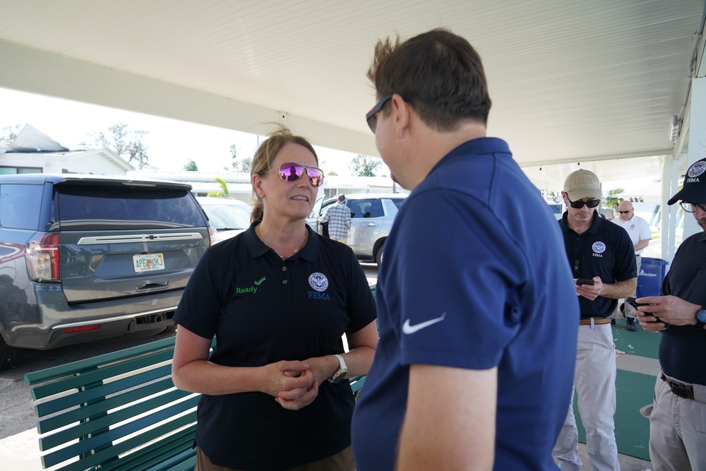 FEMA Administrator Criswell Leads the Federal Response to Hurricane Milton