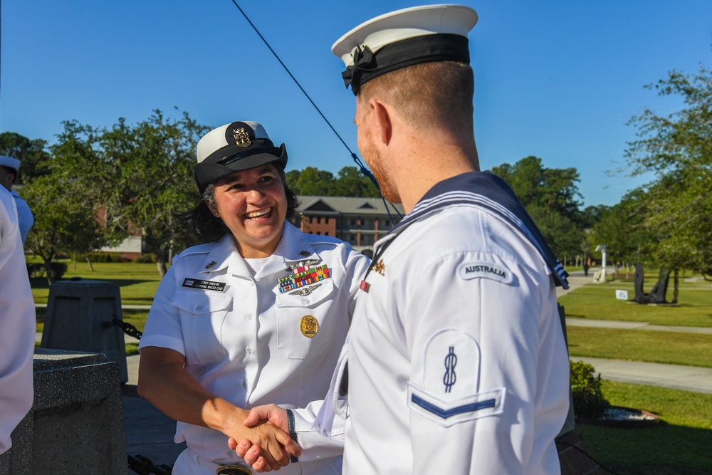 An AUKUS First, Seven Royal Australian Navy Enlisted Sailors Graduate Nuclear Power School