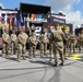 Army Reserve Soldier and Country Music singer Craig Morgan joins the 313th Army Band to perform the National Anthem at Talladega