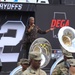 Army Reserve Soldier and Country Music singer Craig Morgan joins the 313th Army Band to perform the National Anthem at Talladega